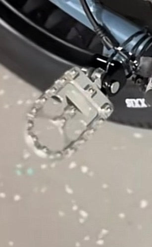 Super 73 rear pegs kit